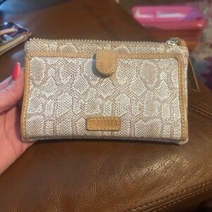 Snakeskin wallet